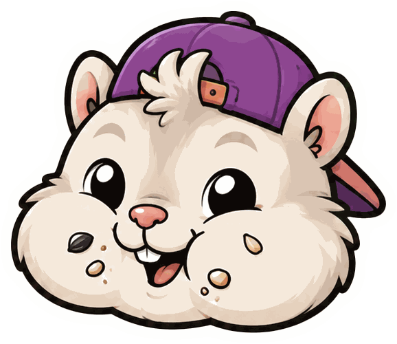 A cheeky chipmunk with full cheek pouches — the CheekyFX mascot